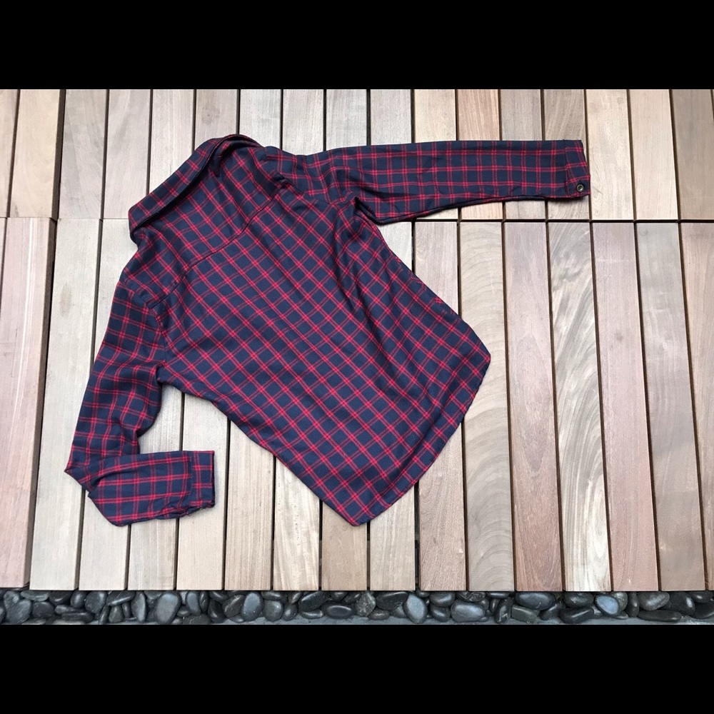 1986 Plaid Button Up - image 2